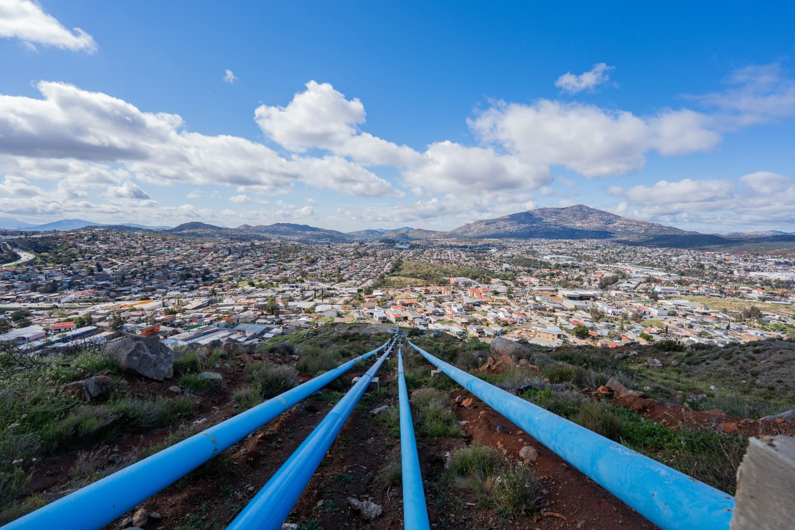 REALIZA CESPTE JUNTO A CONAGUA RECORRIDO DE OBRA DE LÍNEA DE CONDUCCIÓN EN POTABILIZADORA NOPALERA