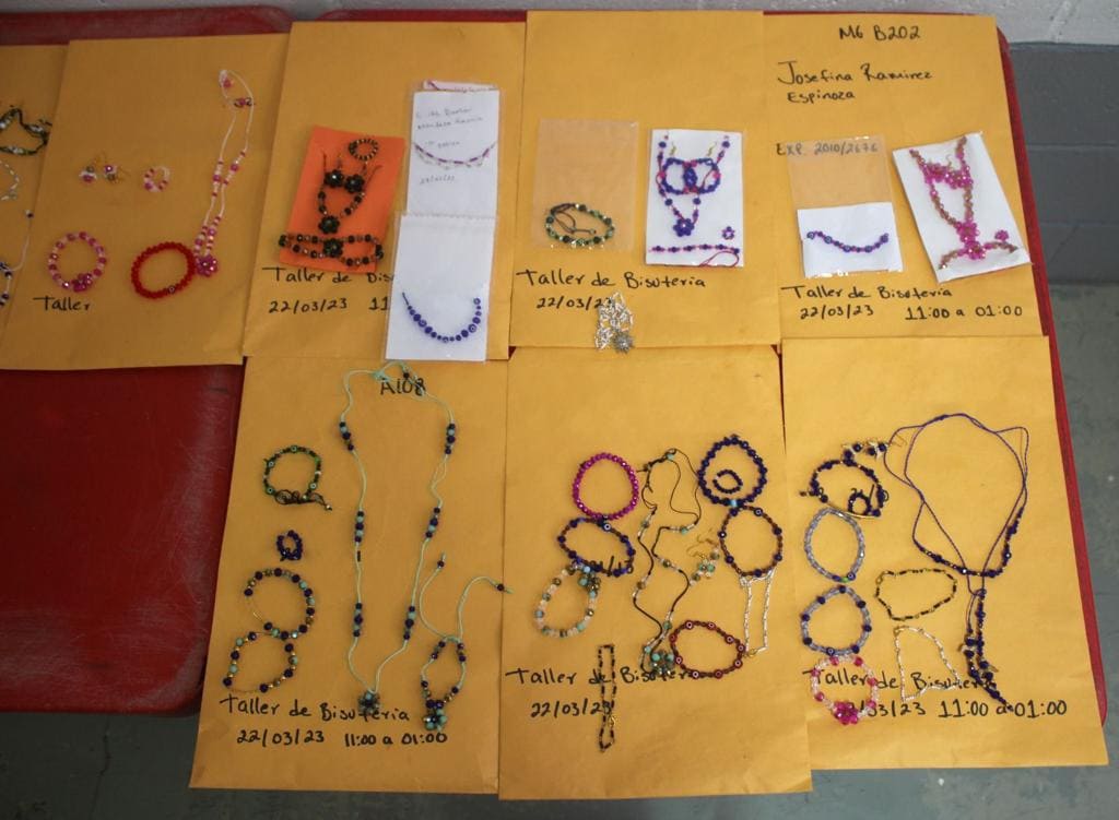 IMPULSA CESISPE TRABAJO ARTESANAL DE LA POBLACIÓN FEMENIL DEL CENTRO PENITENCIARIO DE MEXICALI