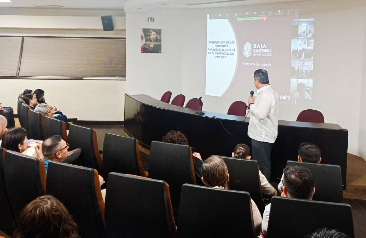 REALIZA SECRETARÍA DE HACIENDA DE BC CURSO PARA LA ELABORACIÓN DEL PRESUPUESTO BASADO EN RESULTADOS 2024