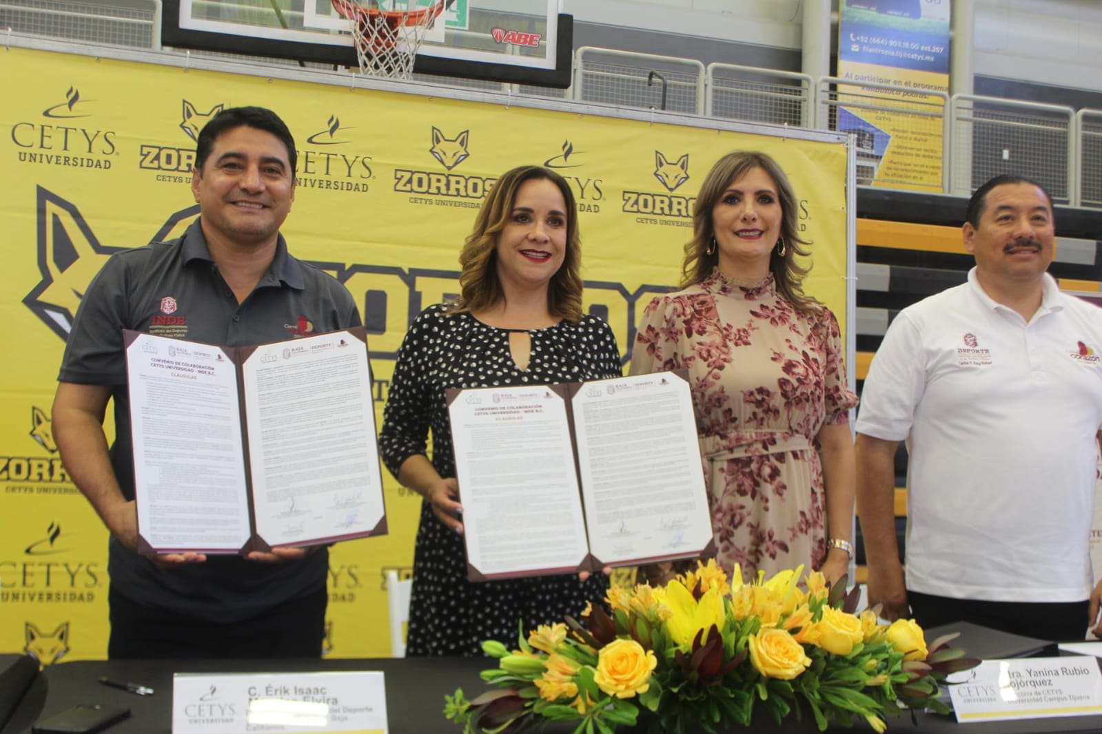 ESTRECHAN LAZOS DE TRABAJO ÉRIK “EL TERRIBLE” MORALES Y CETYS UNIVERSIDAD