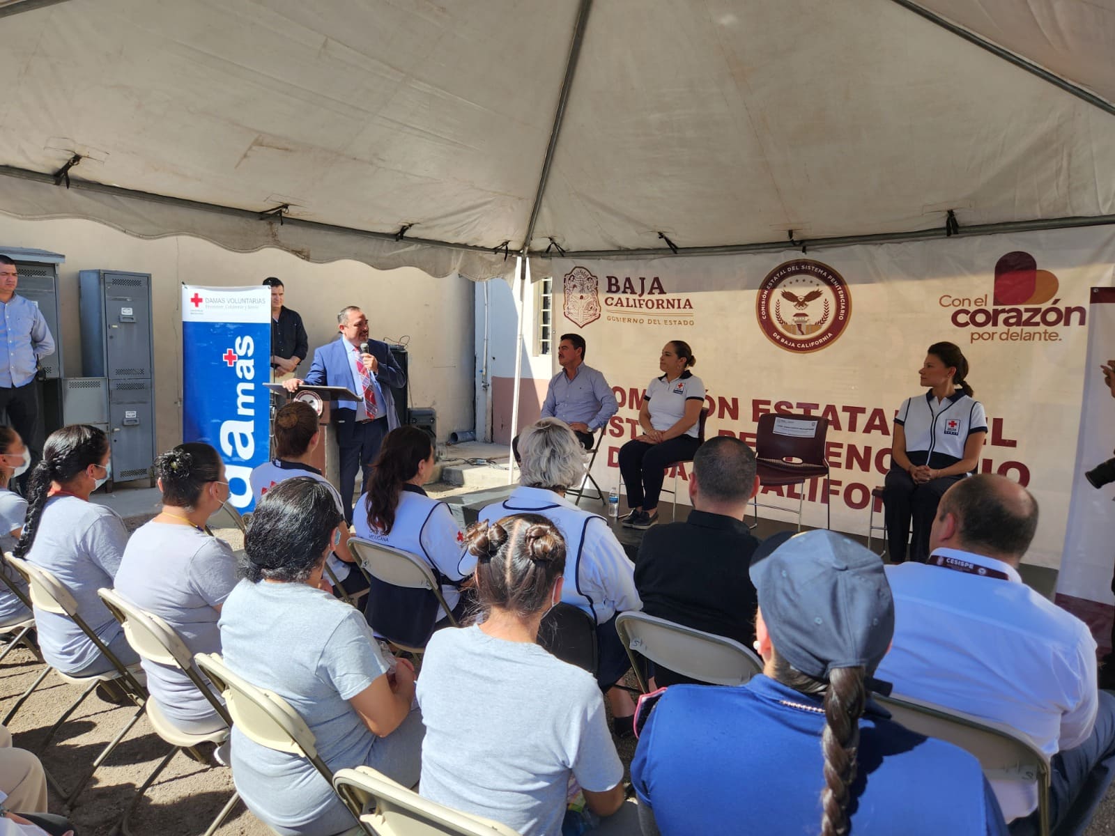 RECIBE CESISPE APOYOS DE PARTE DEL VOLUNTARIADO DE CRUZ ROJA MEXICALI