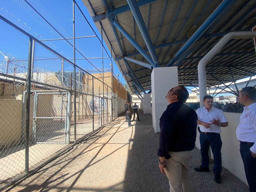 SUPERVISA ENCARGADO DE DESPACHO DE LA CESISPE AVANCES DEL REFORZAMIENTO DE SEGURIDAD DEL CENTRO PENITENCIARIO DE MEXICALI