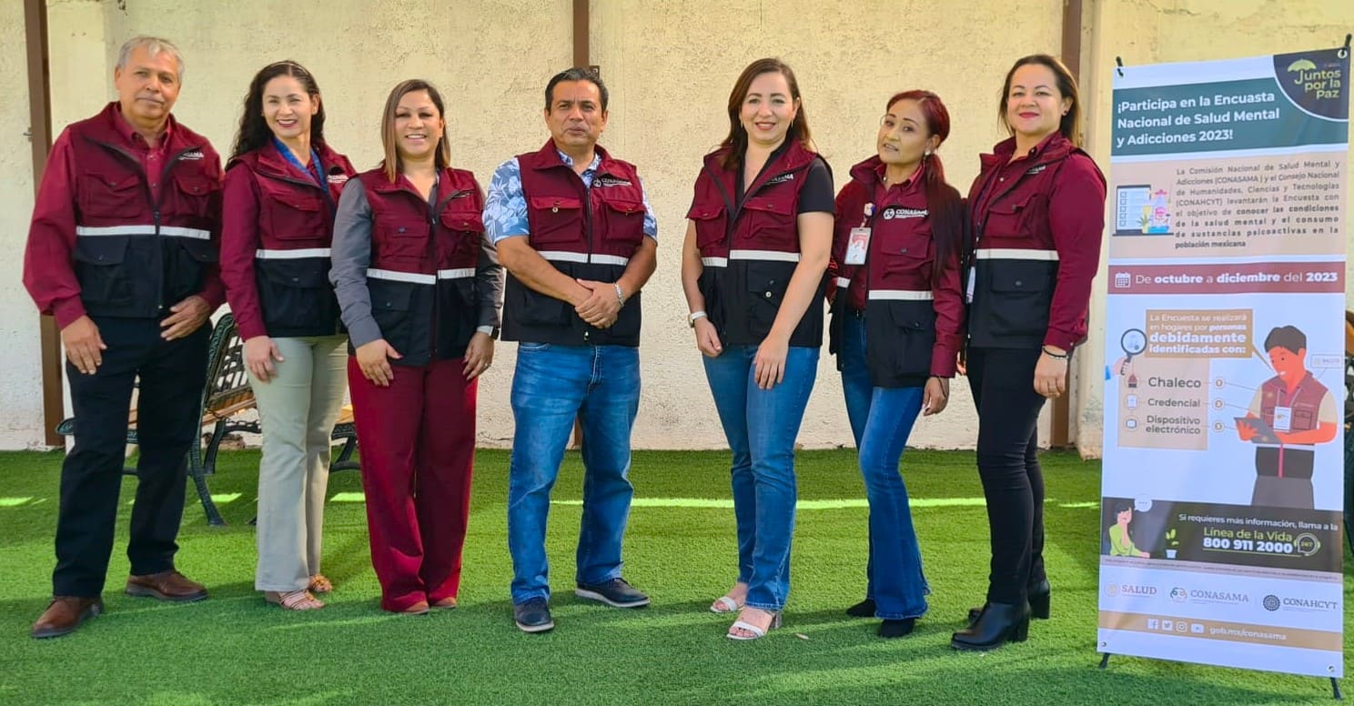 ARRANCA SECTOR SALUD LA ENCUESTA NACIONAL DE SALUD MENTAL Y ADICCIONES EN BAJA CALIFORNIA