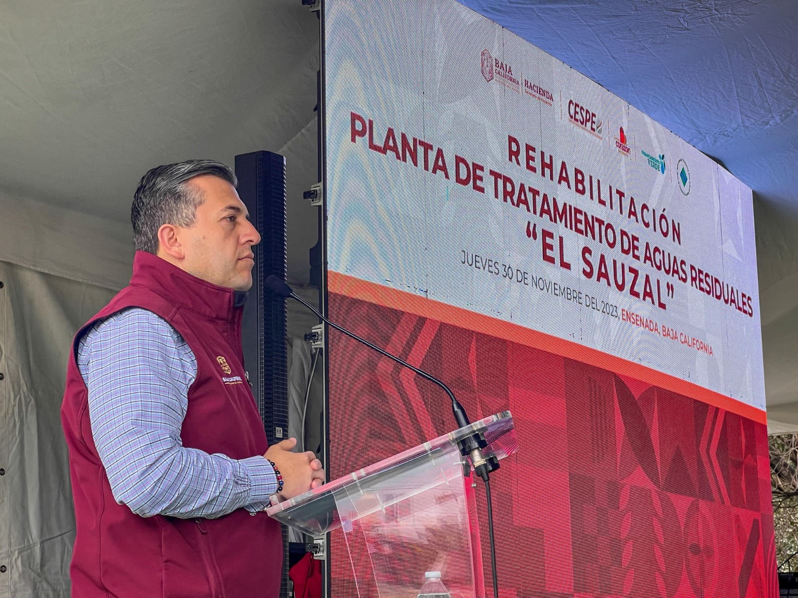 INICIA CESPE REHABILITACIÓN DE LA PLANTA DE TRATAMIENTO DE AGUAS RESIDUALES “EL SAUZAL”
