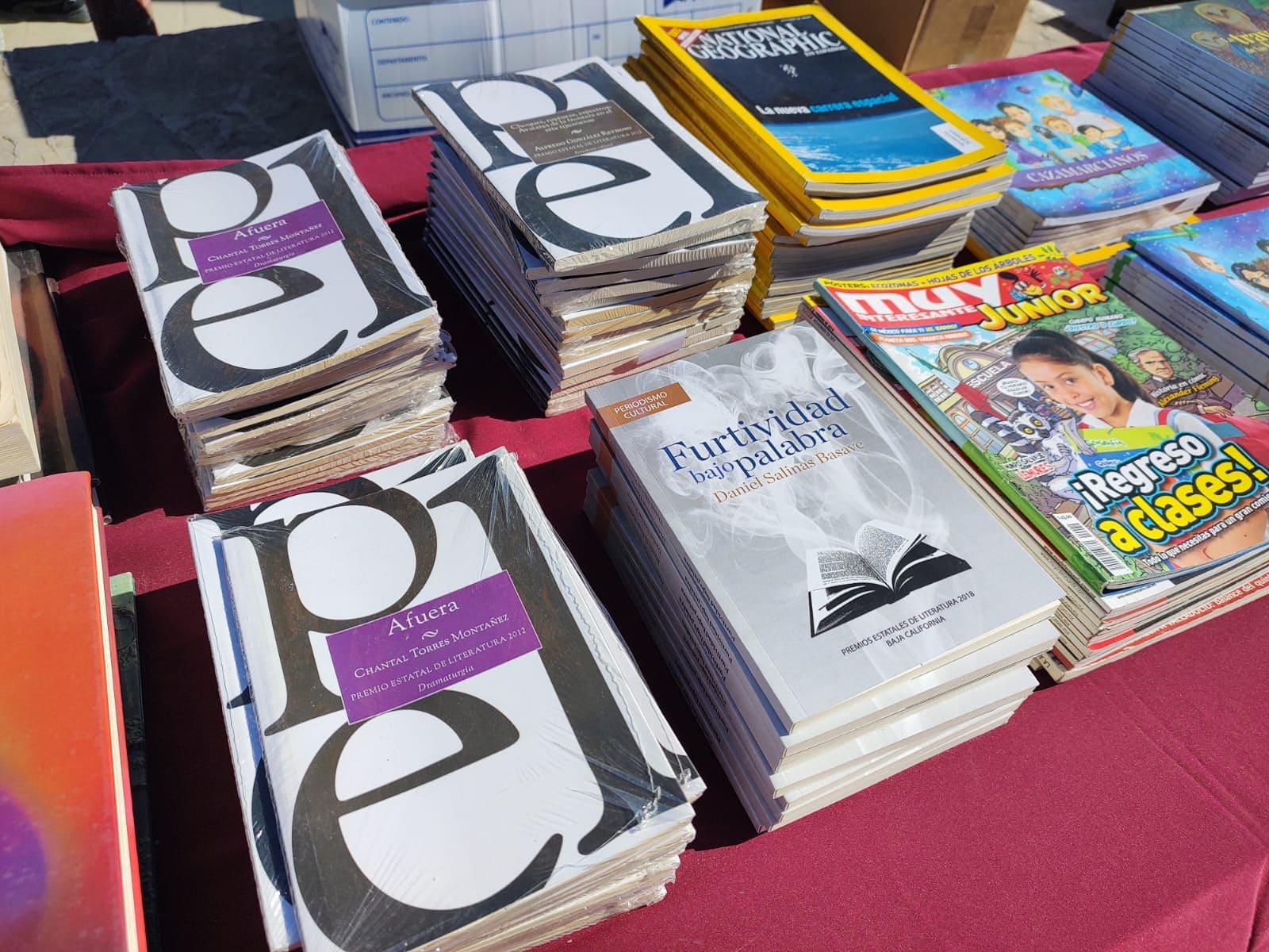 ENTREGA SECRETARÍA DE CULTURA MÁS DE TRES MIL  LIBROS E INSTRUMENTOS MUSICALES EN ISLA DE CEDROS