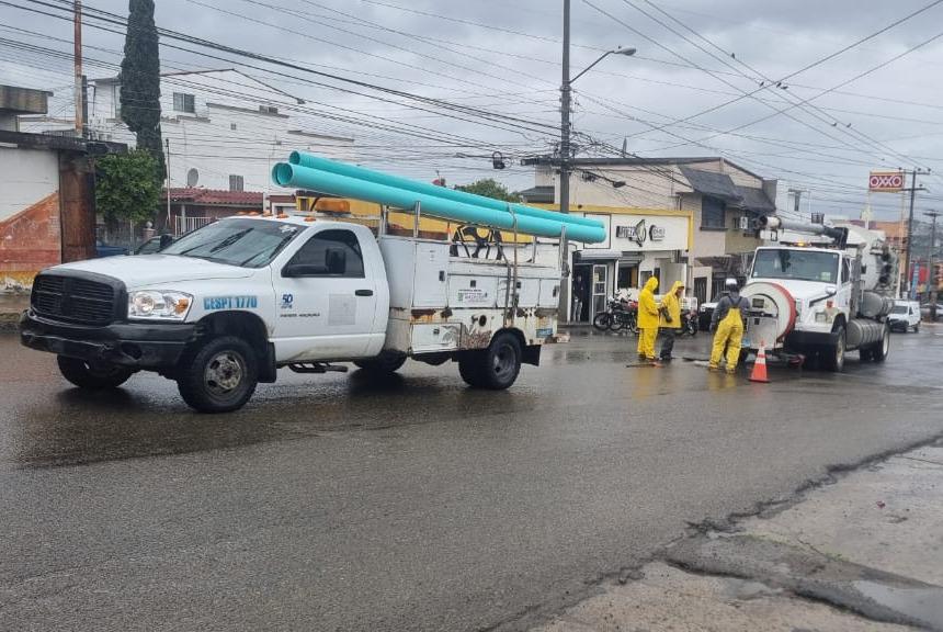 MANTIENE CESPT ATENCIÓN AL SISTEMA SANITARIO ANTE LAS PRECIPITACIONES